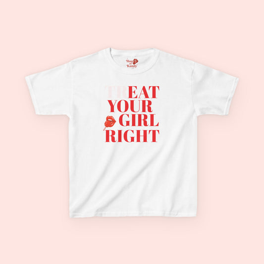 "Treat Your Girl Right" Graphic Baby Tee