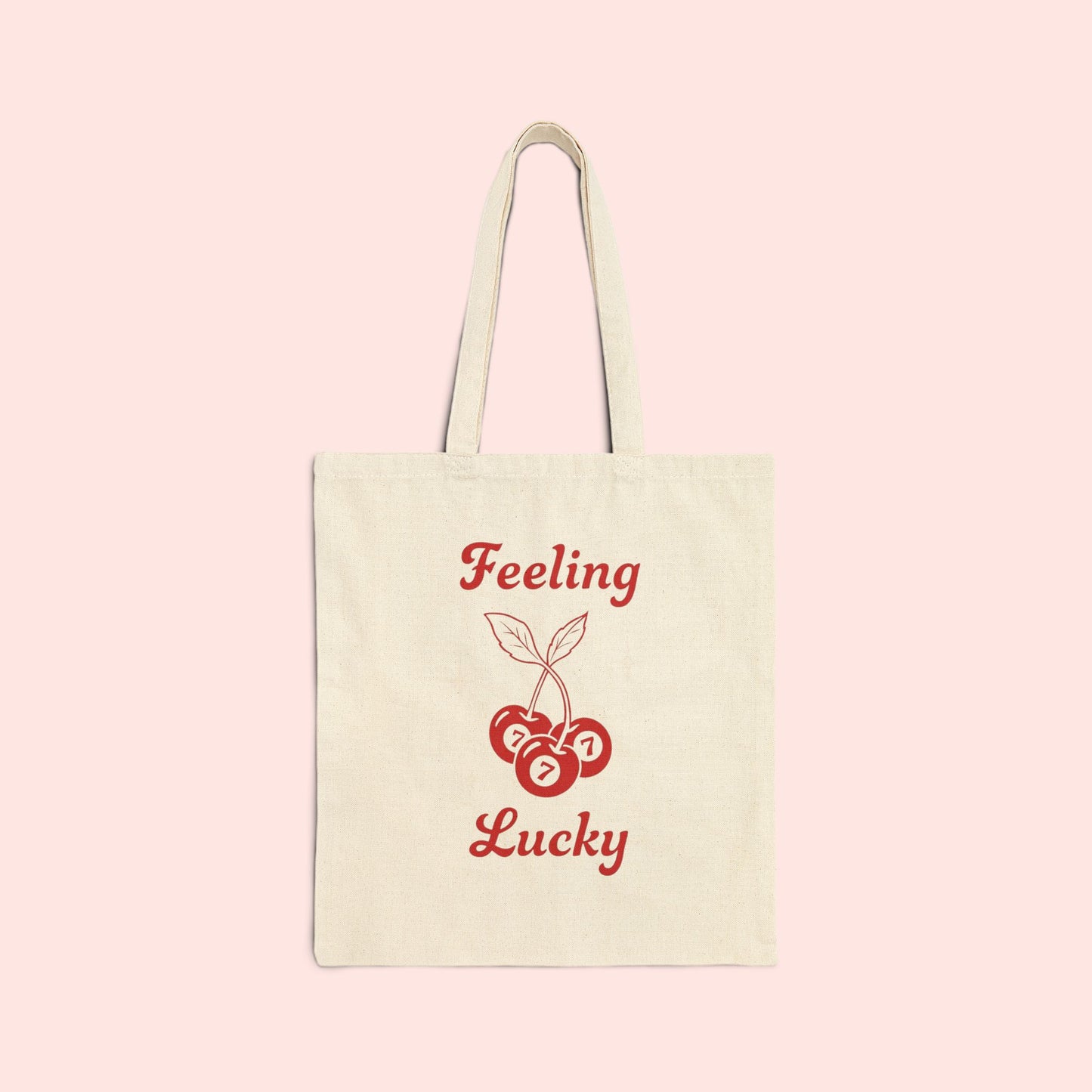 Feeling Lucky Cotton Canvas Tote Bag